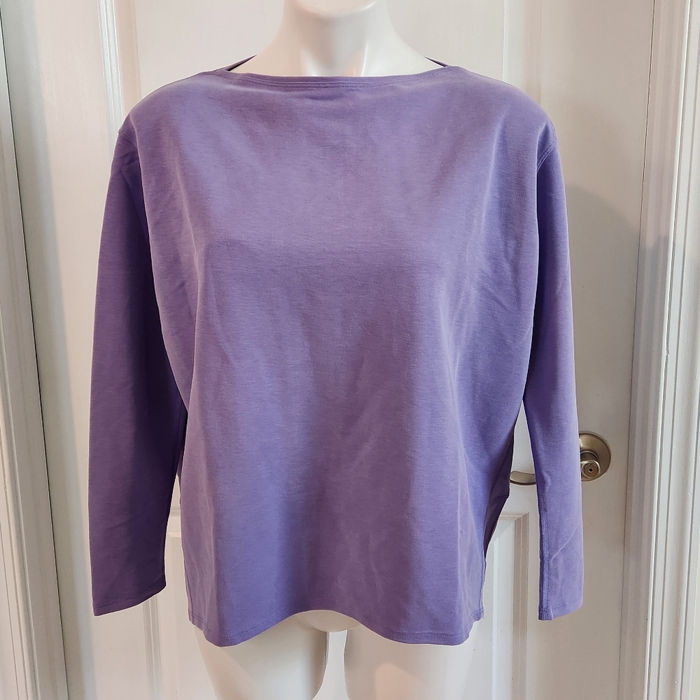 Luluemon size 6 purple long sleeves top